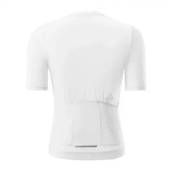Tricou de ciclism cu mânecă scurtă pentru damă ROCKBROS, alb, mărimea L