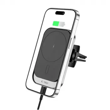 Suport auto pentru telefon Tech-Protect CW19 MagSafe cu încărcare wireless