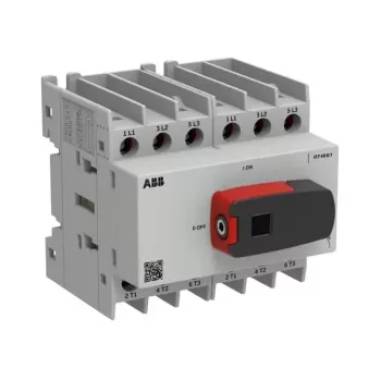 ABB OT Plus OT40G1-6BS40 A Load Break Switch, Frame G1, 6-Pole, with Handle