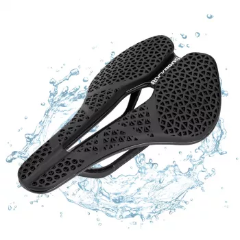 Șa de bicicletă anatomică 3D impermeabilă Rockbros LF0214 - negru