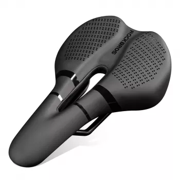 Șa de bicicletă anatomică Urban Comfort ROCKBROS 8182, negru