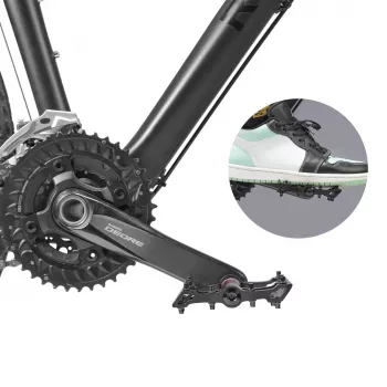 Pedale platformă din aluminiu pentru bicicletă ROCKBROS 2020-12BBK - negru