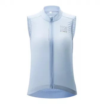 Vestă de ciclism pentru femei ROCKBROS TLMJ003 ROAD TO SKY, ușoară, respirabilă, mărimea L, albastru