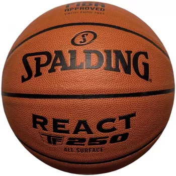 Minge de baschet Spalding React TF-250 Logo FIBA 76967Z