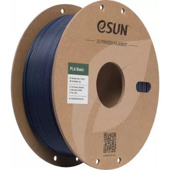 Filament ESUN PLA Basic 1,75 mm albastru închis 1 kg