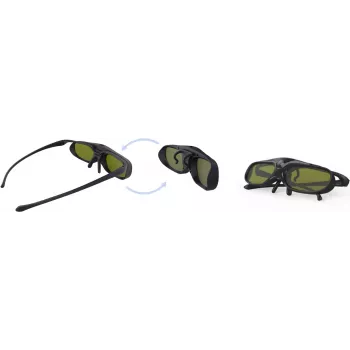 Ochelari 3D XGIMI G105L, 60 h, 80 mA LiPo, negru