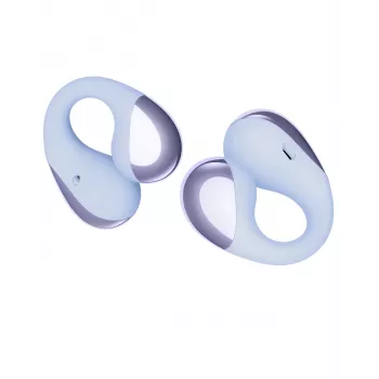 Căști wireless open-ear Soundpeats PearlClip Pro cu Bluetooth 5.3, microfoane ENC, IPX4, baterie 32h, mov