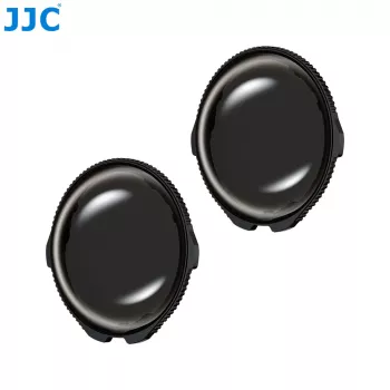 Set de 2 filtre ND16 JJC TLP-X5ND16 pentru Insta360 X5 – sticlă călită, cu mai multe straturi, reducere a luminii cu 4 trepte