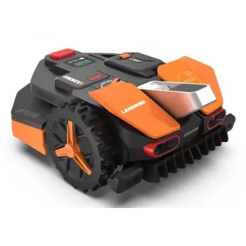 Robot de tuns iarba Worx Landroid WR202E cu navigare inteligentă, 250 m², tăiere până la margine, 20-50 mm, Wi-Fi & Bluetooth, senzor de ploaie, 20V PowerShare