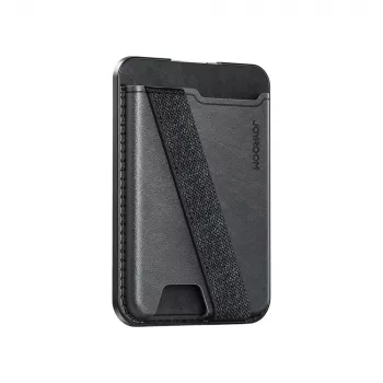 Portofel magnetic JOYROOM JR-ZS432 pentru MagSafe - negru