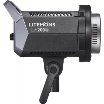 Godox Litemons LA200D K2 2-Light Daylight LED Monolight Kit with Softboxes, Stands, and Carrying Bag