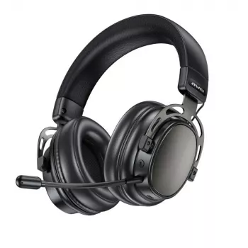AWEI AT36 Căști over-ear wireless cu microfon, Bluetooth 5.4, Negru