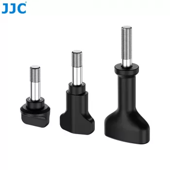 Set șuruburi cu cap striat M5 JJC SK-6 pentru camere de acțiune (pachet de 6, negru)