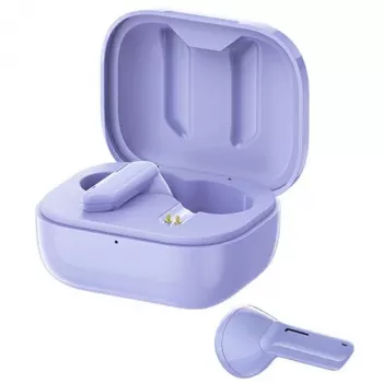 Căști TWS+ Bluetooth 5.1 AWEI T36 cu stație de încărcare - violet