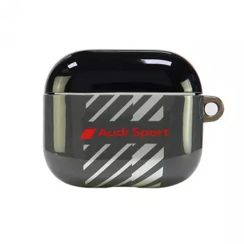 Husă Audi IML Sport AirPods 3 neagră AUS-IMLAP3-RSQ/D1-BK