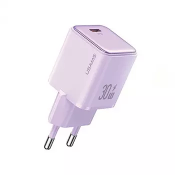 USAMS X-ron Series Încărcător de perete 30W USB-C PD - Violet (US-CC186)