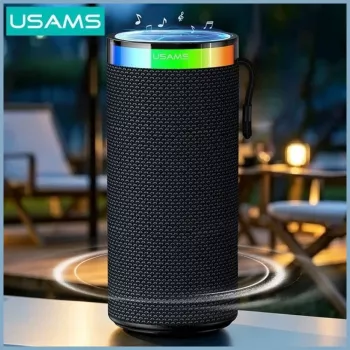 USAMS YX018 Boxă Bluetooth 5.4 portabilă Neagră