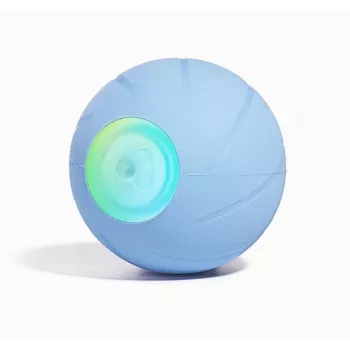 Jucărie interactivă pentru câini mici Cheerble Wicked Ball SE, albastru