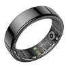 COLMI RING 2 Inel inteligent mărimea 9 Negru - ritm cardiac 24/7, SpO2, temperatură, IP68, baterie 7 zile