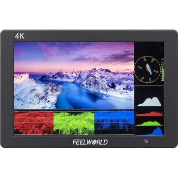 FEELWORLD T7 PLUS monitor de teren on-camera 7 inch 2200nit 1920x1200 IPS 3D LUT cu HDMI Loop-Through