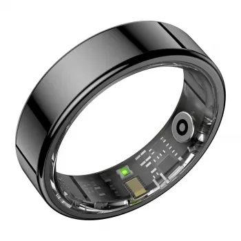 COLMI RING2 8 Smart Ring, mărimea 8, negru – tracker de fitness și sănătate
