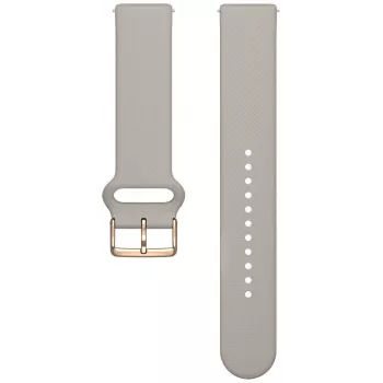 Curea din silicon Polar Ignite 3 20 mm S-L, greige