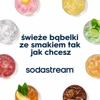 Sticlă de carbonatare SodaStream Fizz&Go Easy Mix 700 ml - albastru marin