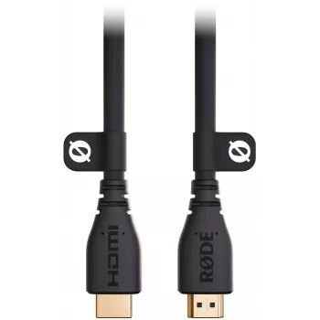Cablu HDMI High-Speed RODE HDMICABLE3M 3m cu Ethernet, 4K 60Hz, HDR, 18Gbps, placat cu aur