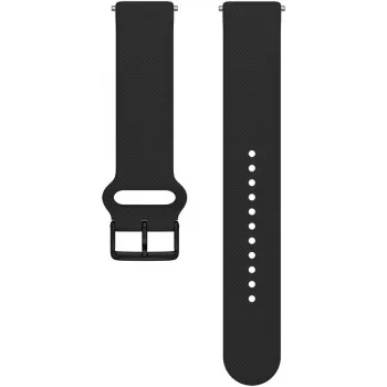Curea din silicon Polar Ignite 3 20 mm S-L, negru