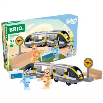Set de trenuleț de jucărie RAVENSBURGER World - Bluey Travel Train