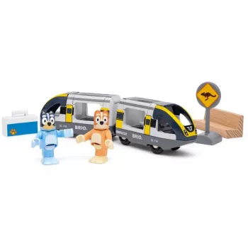 Set de trenuleț de jucărie RAVENSBURGER World - Bluey Travel Train