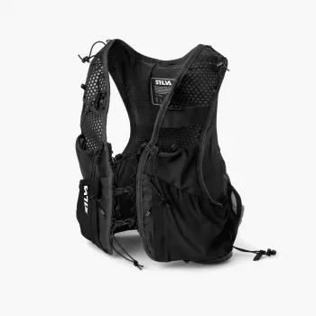 Vestă de alergare Silva Strive 5 neagră, mărimea S – rucsac de hidratare ultra-ușor pentru trail de 5L, 169 g, unisex