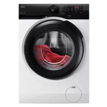 Mașină de spălat cu încărcare frontală AEG LFR6D944E 9kg 1400rpm, alb, motor ÖKOInverter, tehnologii ProSense & SoftPlus
