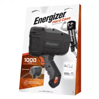 Lanternă de căutare cu acumulator Energizer 1000 lumeni cu valiză rigidă