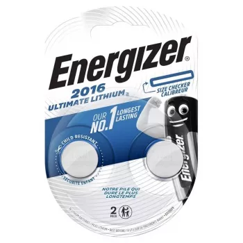 Energizer CR2016 Baterie cu litiu tip monedă 3V, set de 2