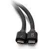 Cablu Thunderbolt 4 USB-C C2G de 2,5 ft - 40Gbps, 100W PD, 8K, negru