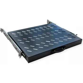 VALUE 19" Extendable Shelf for Racks up to 800 mm Depth, 420 x 568 mm, 25 kg Load