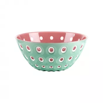 Bol de servire Guzzini Le Murrine 25 cm verde matcha/alb/mauve