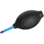Suflantă de aer Lenspen HB-1 pentru curățare optică, bulb din silicon, duză anti-zgâriere, neagră cu vârf roșu