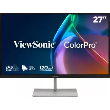 Monitor PC ViewSonic VP2766-2K 27 inch QHD IPS Professional cu USB-C 90W, KVM, calibrare hardware