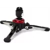 Bază fluidă pentru monopod Manfrotto MVMXPROBASE cu mișcare 3D FLUIDTECH pentru monopoduri XPRO, neagră