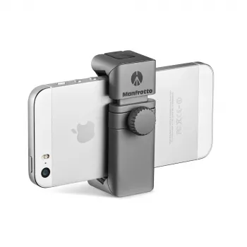 Clemă universală pentru smartphone Manfrotto MTWISTGRIP cu blocare prin răsucire, aluminiu, Negru/Gri