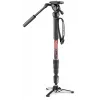 Monopod video din aluminiu Manfrotto Element MII cu cap fluid seria 400 (MVMELMIIA4LIVE)