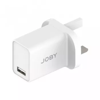 Joby 12W (2.4A) USB-A Wall Charger, UK (JB01804-BWW)