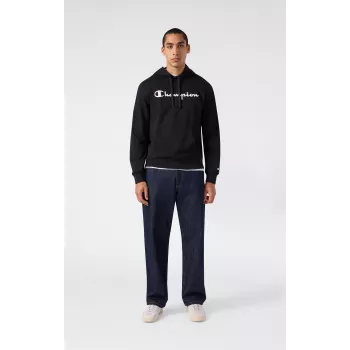 Hanorac cu glugă Champion, bărbați, negru, 221917 KK001, XL