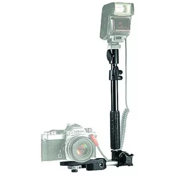 Kit de montare accesorii foto Manfrotto DIY03KIT cu Super Clamp, braț cu frecare variabilă și adaptor pentru papuc
