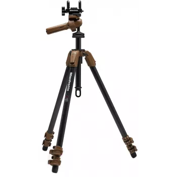 Kit Manfrotto ALPHA S.H.O.T. Grip PRO Carbon, trepied cu cap cu mâner, 8 kg (MK-R05-SD)