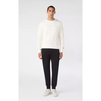Pantaloni cu manșete elastic bărbați Champion negri 220300 KK001 L