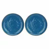 ROSE&TULIPANI Concerto Blu Avio set de 2 platouri rotunde 32 cm, bleumarin