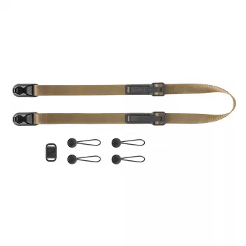 Curea de cameră Peak Design L-CY-3 Coyote cu sistem Anchor Link